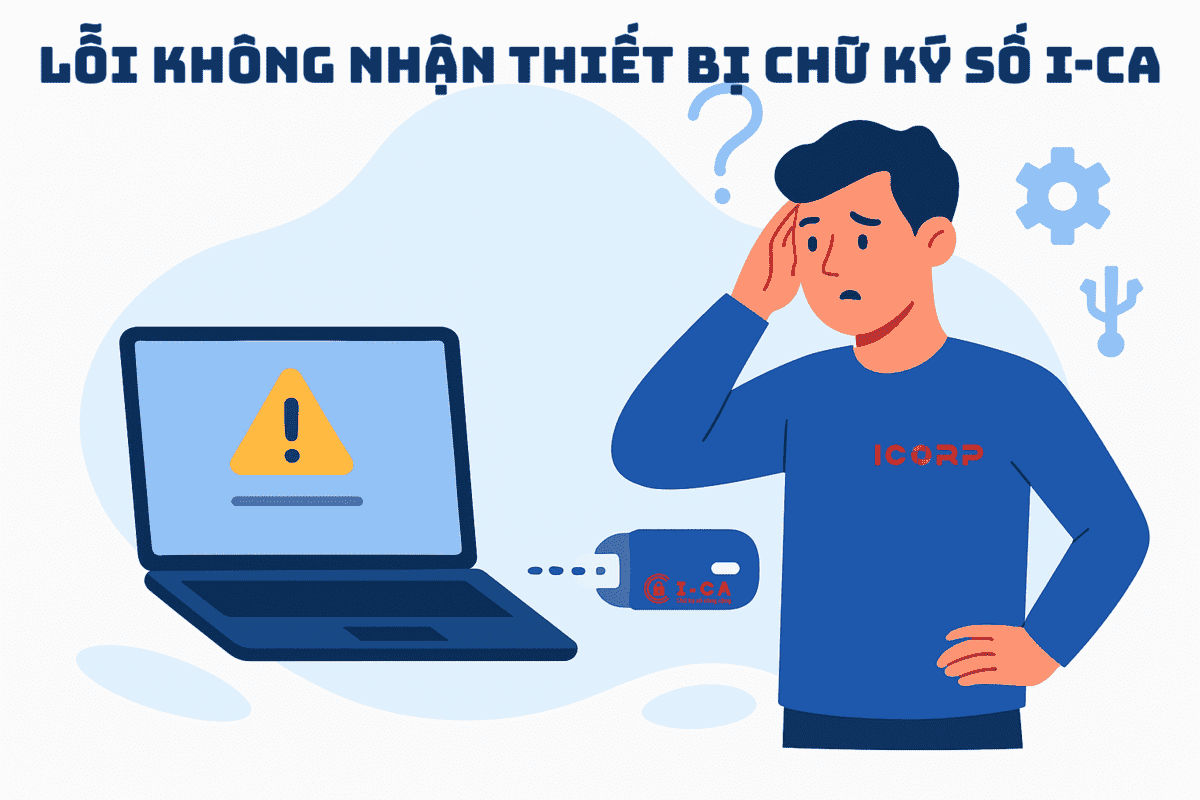 Hướng Dẫn Sửa Lỗi Không Nhận Thiết Bị Chữ Ký Số I-CA